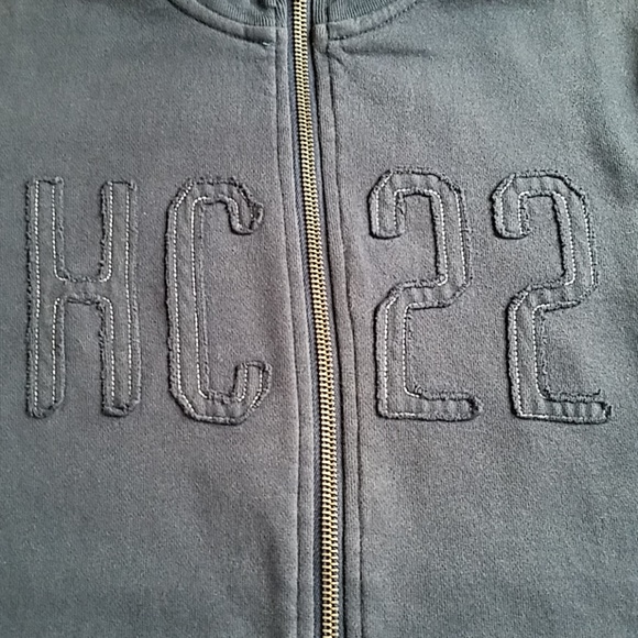 Y2K Hollister Full Zip Track Jacket Sweatshirt - Picture 3 of 8